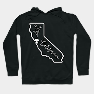 "California" with a Poppy Hoodie